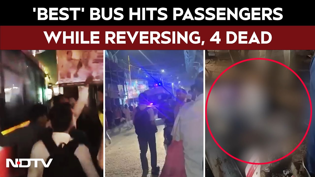 Mumbai News | 4 Dead, 9 Injured After Mumbai's BEST Bus Crashes Into Pedestrians