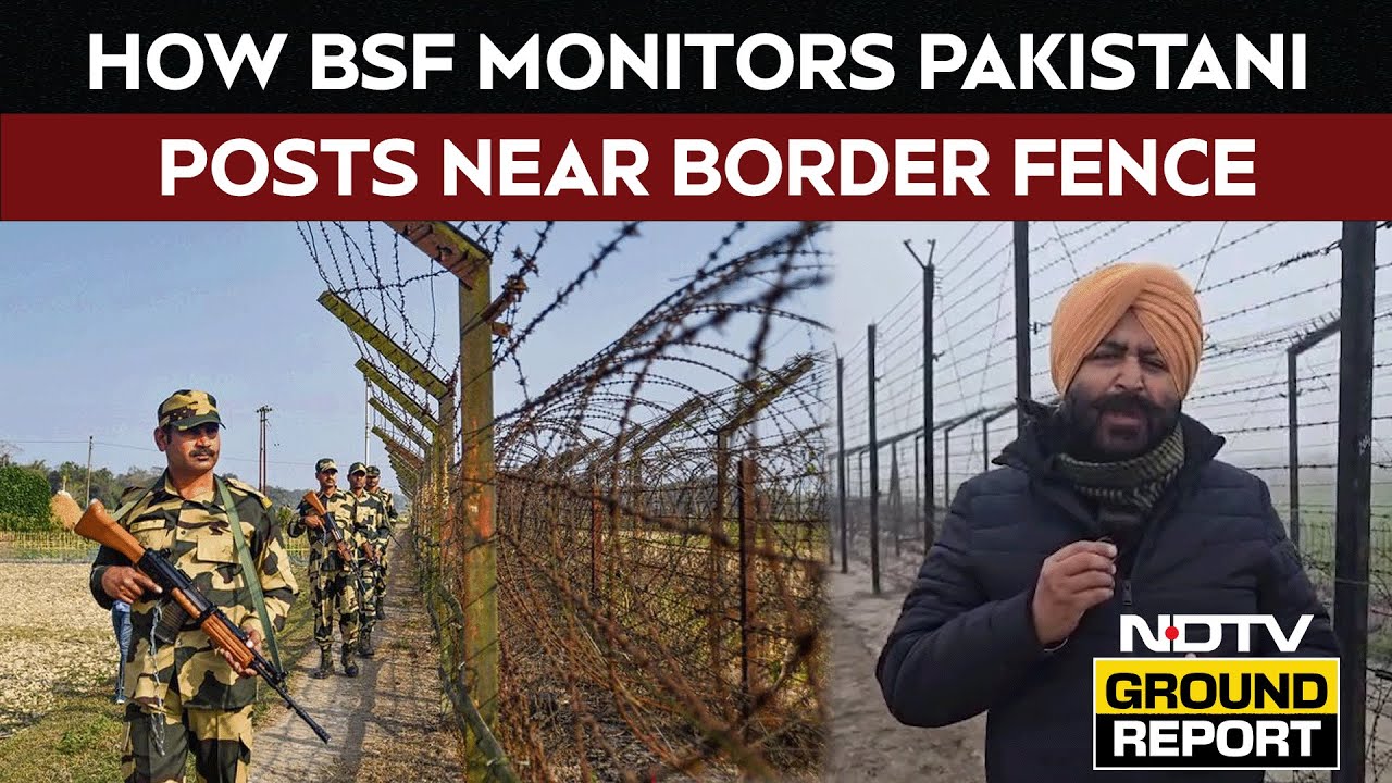India Pakistan News | How BSF Monitors Pakistani Posts (Launch Pads) Near Indian Border Fence
