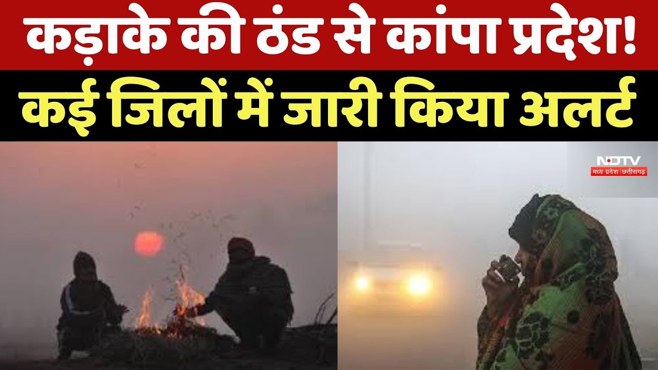 MP Weather News : कड़ाके की ठंड से कांपा Madhya Pradesh ! कई जिलों में जारी किया Alert