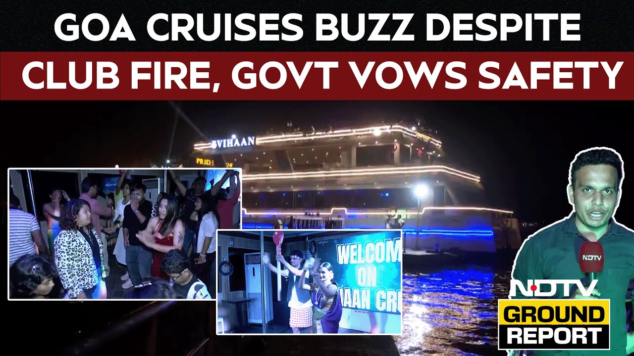 Goa New Year Party | Goa Tourists Flock to Cruises, Amid Safety Assurances Post Club Fire Incident