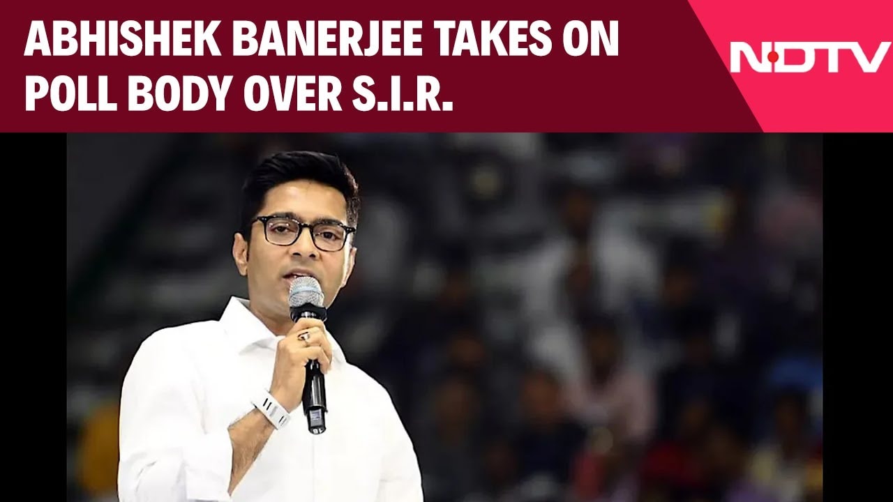 West Bengal News | Abhishek Banerjee Takes On ECI Over S.I.R. | Political Clash Ahead Of Elections