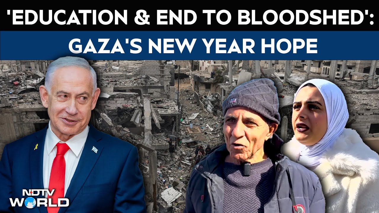 Gaza News Today | Gaza Residents Share Their New Year Wishes After Two Years Of War