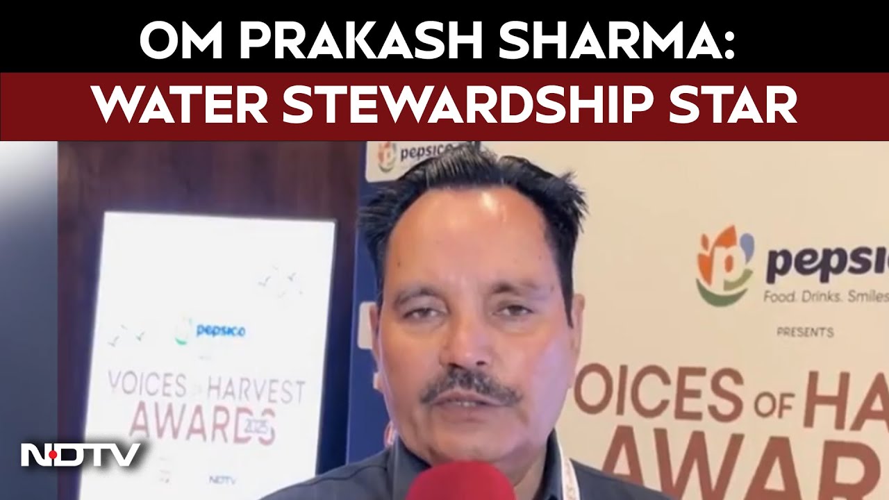 PepsiCo x NDTV | Om Prakash Sharma: Water Stewardship Star