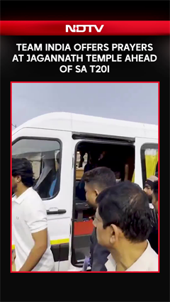 Team India Offers Prayers at Jagannath Temple Ahead of SA T20I
