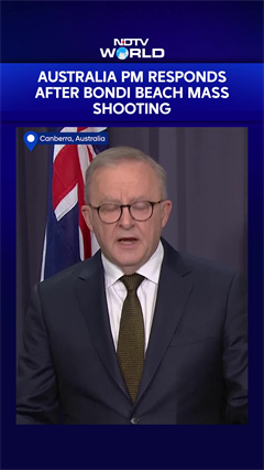 Anthony Albanese Responds To Shooting At Bondi Beach Hanukkah Celebration