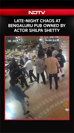 Video: Chaos At Bengaluru Pub Owned By Shilpa Shetty. Video Goes Viral