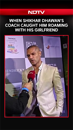 Video: Shikhar Dhawan Interview | When Shikhar Dhawan’s Coach Caught Him Roaming with His Girlfriend