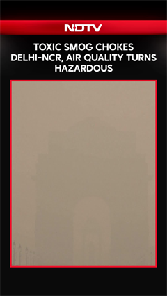 Video: Air Pollution In Delhi | Toxic Smog Blankets Delhi-NCR, Air Quality Turns Hazardous