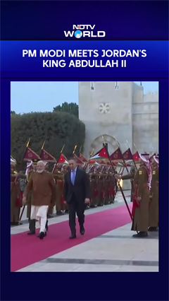 PM Modi News | PM Modi Meets Jordan's King Abdullah II