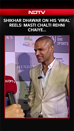Video: Shikhar Dhawan Interview | Shikhar Dhawar On His 'Viral' Reels: Masti Chalti Rehni Chaiye...