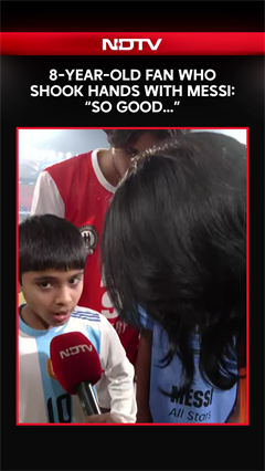 8-Year-Old Fan Who Shook Hands With Messi: &ldquo;So Good&hellip;&rdquo;