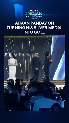 Ahaan Panday On Turning His Silver Medal Into Gold Today