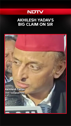 Akhilesh Yadav Slams BJP Over SIR Phase In UP