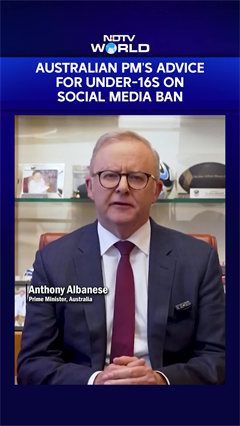 Australian PM's Advice For Under-16s On Social Media Ban