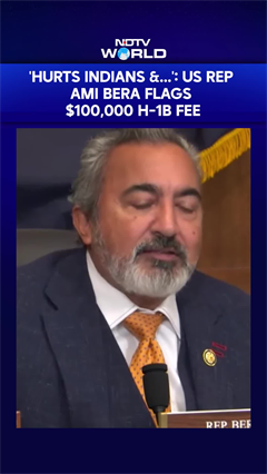 'Hurts Indians &...': US Representative Ami Bera Flags Trump Admin's $100,000 H-1B Fee