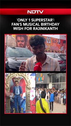 Rajinikanth's 75th Birthday: 'Only 1 Superstar': Fan's Musical Birthday Wish For Rajinikanth