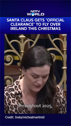 Santa Claus Gets "Official Clearance" To Fly Over Ireland This Christmas