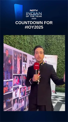 NDTV Indian Of The Year 2025 to begin shortly!