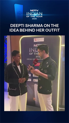Deepti Sharma On The Idea Behind Her Outfit | Indian Of The Year 2025