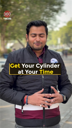 Get your cylinder at your time