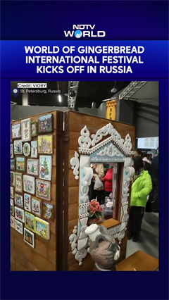 Russia News | World Of Gingerbread International Festival Kicks Off In St Petersburg