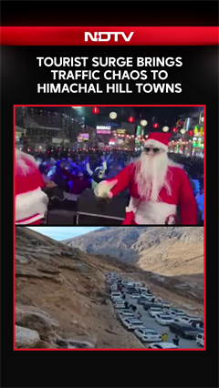 Himachal Pradesh News | Tourist Surge In Himachal Brings Traffic Chaos to Himachal Hill Towns