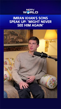 Imran Khan's Sons On His "Psychological Torture" In Pak Jail: "Might Never See Him Again"