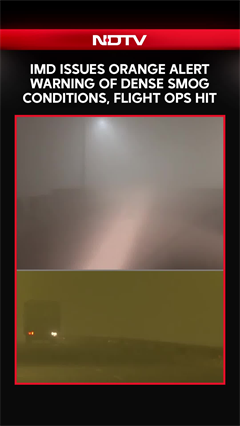 Video: Delhi-NCR Remains Shrouded In Dense Smog On Monday Morning, Air Quality Stays in 'Severe' Category