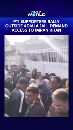 Tensions Rise Outside Adiala Jail Amid PTI’s Protest for Imran Khan