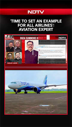 Indigo Crisis | 'Time to Set an Example for All Airlines': Aviation Expert