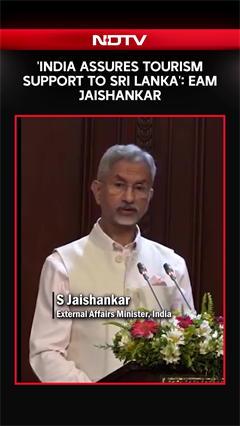'India Assures Tourism Support To Sri Lanka': EAM Jaishankar