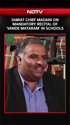 Mehmood Madani On Vande Mataram: "Forceful Implementation Is Not The Idea Of India"