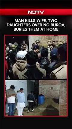 UP: Man Kills Wife, Two Daughters Over No Burqa, Buries Them at Home