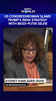 US Congresswoman Shows Modi-Putin Selfie, Blasts Trump's India Strategy