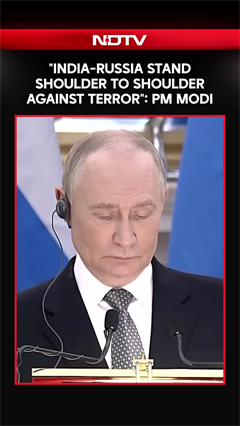 Putin Press Conference Today | "India-Russia Stand Shoulder to Shoulder Against Terror": PM Modi