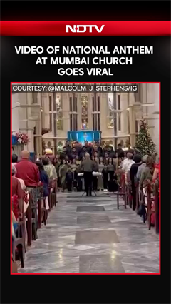 Mumbai Church Choir Kicked Off Christmas Festivities With Singing National Anthem