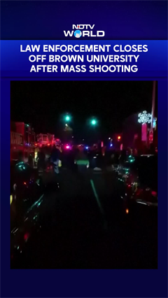 Video: Law Enforcement Closes Off Brown University After Mass Shooting That Killed Two, Injured Nine