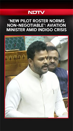 IndiGo Crisis & Passenger Chaos Caused By Internal Rostering Lapses: Aviation Minister Naidu