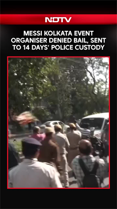 Messi Kolkata Event Organiser Denied Bail, Sent To 14 Days' Police Custody