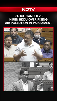 Rahul Gandhi Vs Kiren Rijiju Over Rising Air Pollution