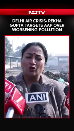 Video: Delhi Pollution | Rekha Gupta Blames The ‘past Government’ For Pollution And Waterlogging In Delhi