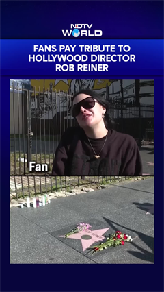 Fans Pay Tribute To Hollywood Director Rob Reiner