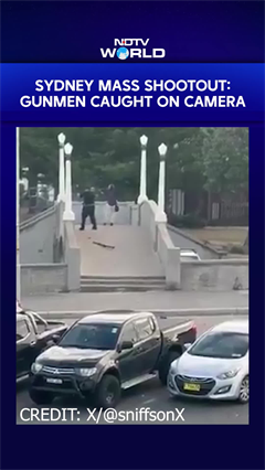Video: Sydney Mass Shootout: Gunmen Caught on Camera