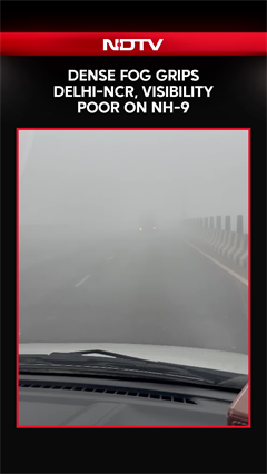 Delhi Fog | Dense Fog Wraps Delhi, Nearby Cities, Visibility Very Poor At NH-9