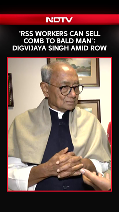 RSS News | "RSS Workers Can Sell Comb To Bald Man": Digvijaya Singh Amid Row