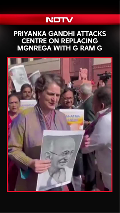 Priyanka Gandhi Slams Govt Over MNREGA Bill: 'No Discussion, No Consensus'