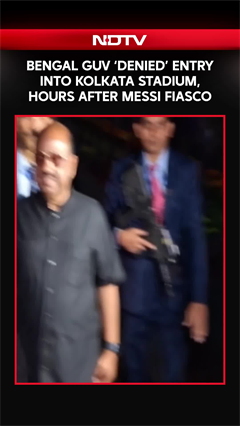 Bengal Governor 'Denied' Entry Into Kolkata's Salt Lake Stadium, Hours After Messi Event Fiasco