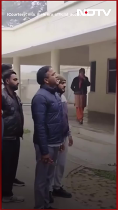 Haridwar MLA Climbs Power Poles, Cuts Electricity to Officials&rsquo; Homes Over Outages