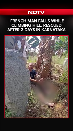French Man Falls While Climbing Hill, Rescued After Two Days In Karnataka