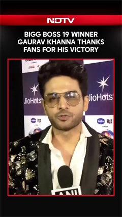Bigg Boss 19 Winner Gaurav Khanna Dedicate His Victory To His Fans